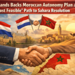 Netherlands backs Moroccan autonomy plan as "most feasible" path to Sahara resolution