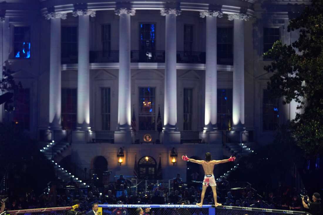 UFC Freedom 250 Trump